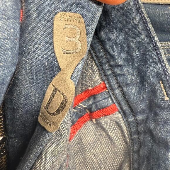 Diesel jeans men's 34 Fits 36x31 Thanaz Slim Skinny Vintage Distressed y2k 2000s - Picture 14 of 16